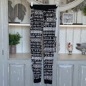 Aztec lounge jogger pants